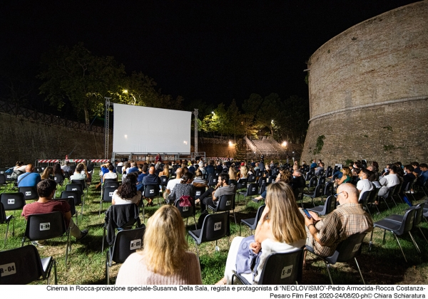 #PESAROFF56 - Daily meetings and Projections in Rocca Costanza - 24/08/20
