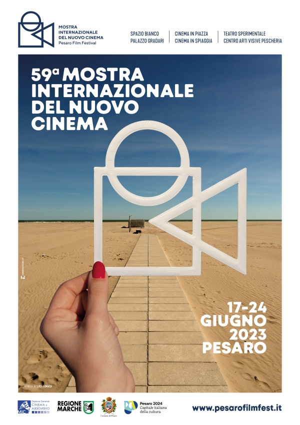 Luca Lumaca signs the poster and the theme song for the 59th edition of the Pesaro Film Festival